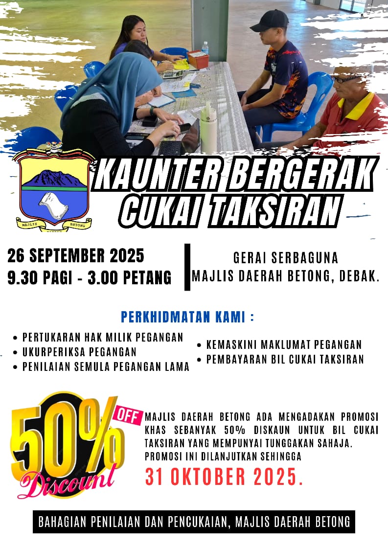 Kaunter Bergerak Debak