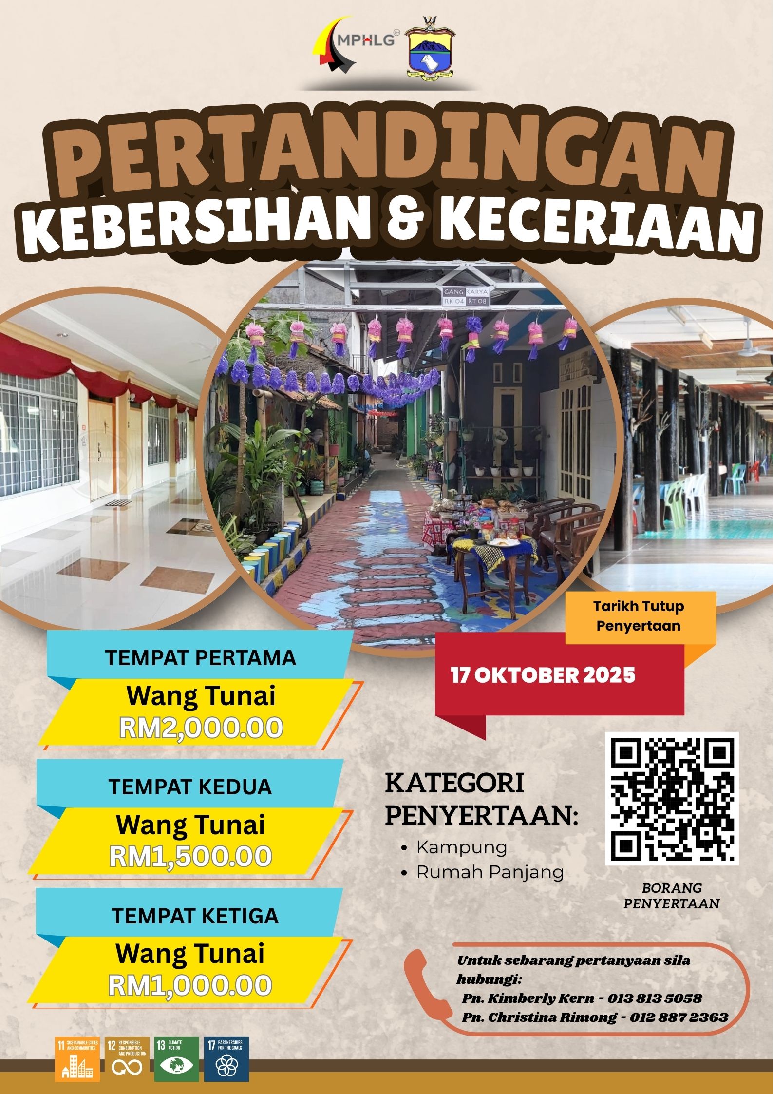 Hebahan Pertandingan Kebersihan dan Keceriaan 2025