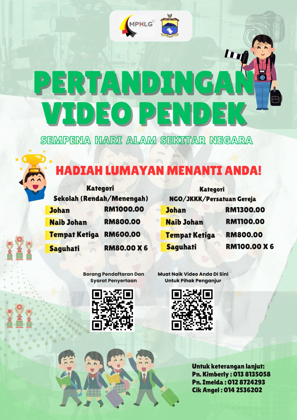 PERTANDINGAN VIDEO PENDEK SEMPENA HARI ALAM SEKITAR NEGARA